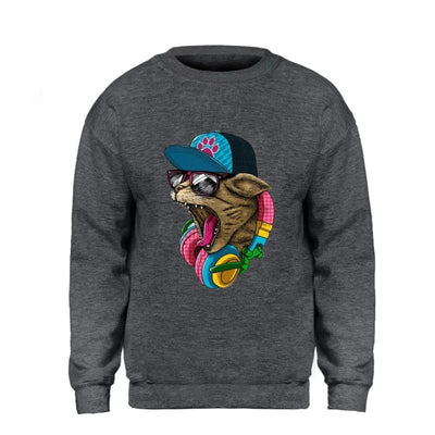 Pull Animaux <br> Chat DJ - Animaux du Monde