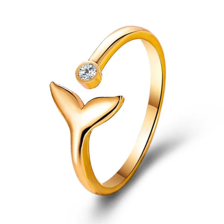 Bague Animaux <br> Dauphin Or - Animaux du Monde