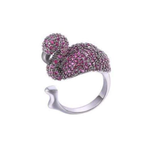 Bague Animaux <br> Flamand Rose - Animaux du Monde