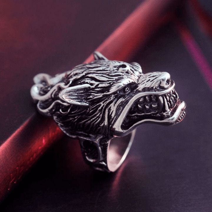 Bague Loup Garou Animaux du Monde