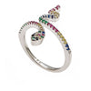 Bague Animaux <br> Serpent Arc en Ciel - Animaux du Monde