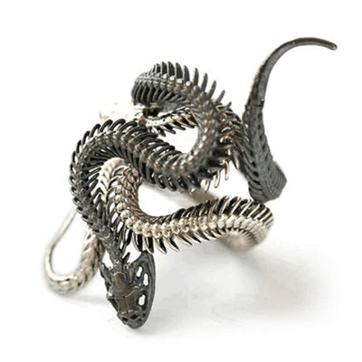 Bague Animaux <br> Serpent Squelette - Animaux du Monde