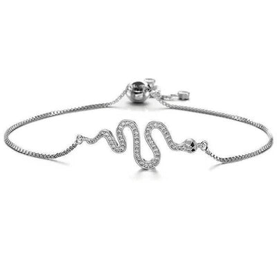 Bracelet Animaux <br> Chaîne Serpent - Animaux du Monde