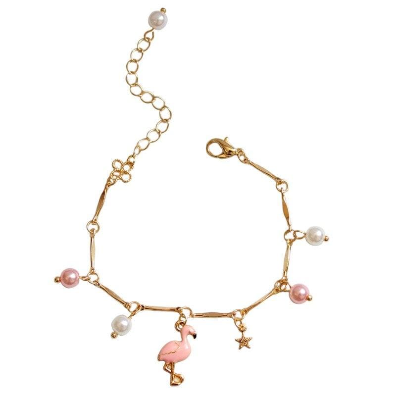 Bracelet Animaux <br> Flamant Rose - Animaux du Monde
