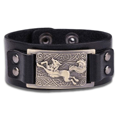 Bracelet Animaux <br> Loup Mythologie Viking - Animaux du Monde