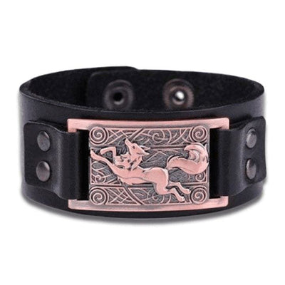 Bracelet Animaux <br> Loup Mythologie Viking - Animaux du Monde