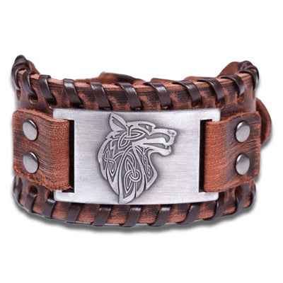 Bracelet Animaux <br> Loup Viking - Animaux du Monde