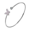 Bracelet Animaux <br> Papillon Argent - Animaux du Monde