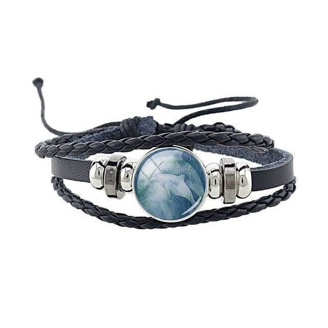 Bracelet Animaux <br> Perle Dauphin - Animaux du Monde