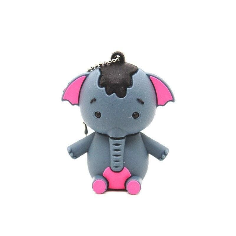 Clé USB Animaux <br> Petit Éléphant - Animaux du Monde