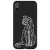 Coque iPhone Animaux <br> Abstract Art - Animaux du Monde