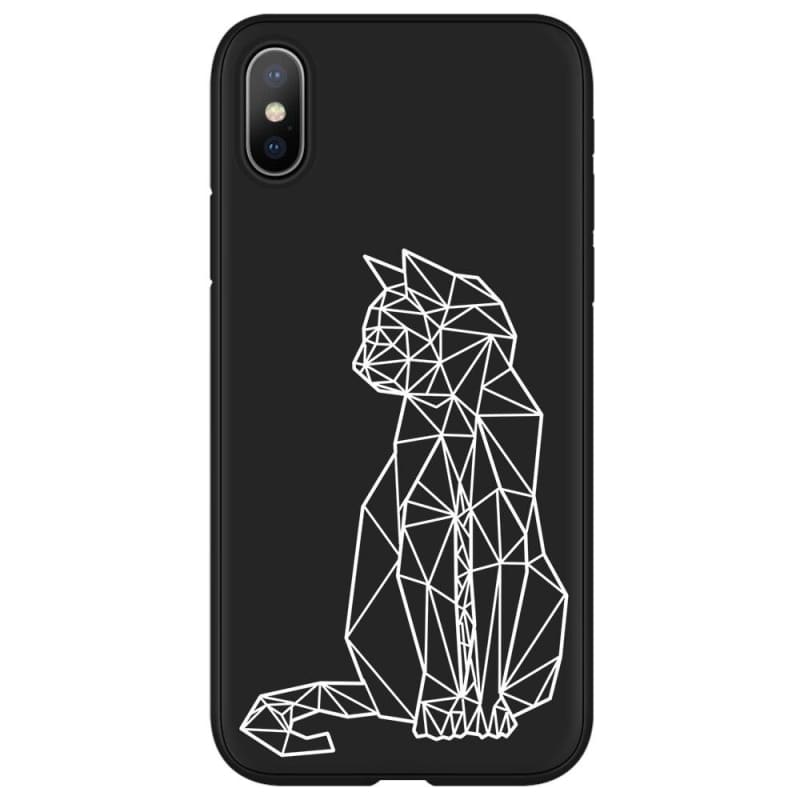 Coque iPhone Animaux <br> Abstract Art - Animaux du Monde