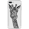 Coque iPhone Animaux <br> Dessin Girafe - Animaux du Monde