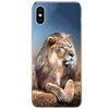 Coque iPhone Animaux <br> Lion Puissant - Animaux du Monde