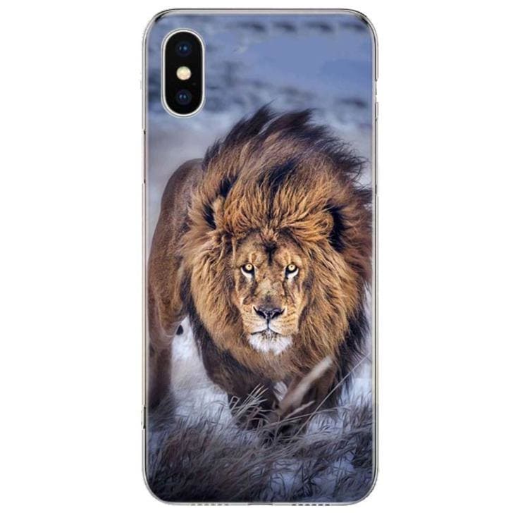 Coque iPhone Animaux <br> Lion Sauvage - Animaux du Monde