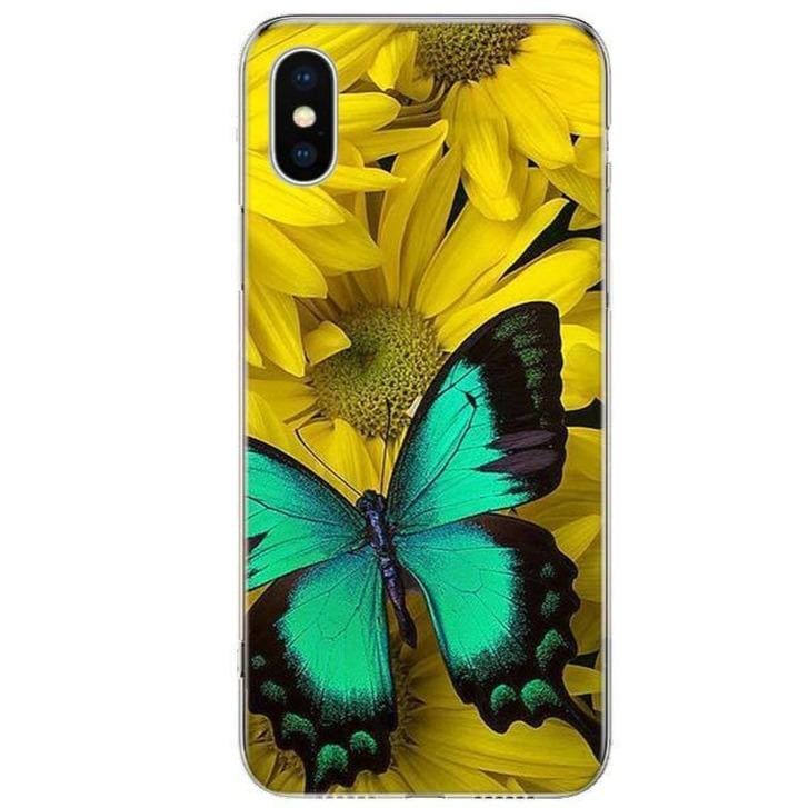 Coque iPhone Animaux <br> Papillon - Animaux du Monde