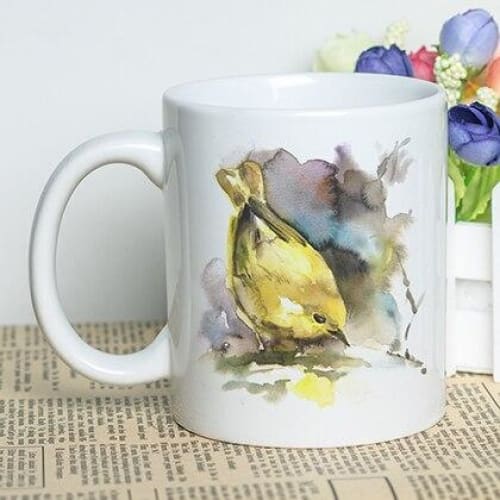 Mug Animaux <br> Paint Bird - Animaux du Monde