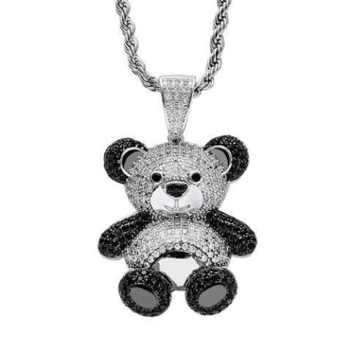 Pendentif Animaux <br> Collier Ours - Animaux du Monde