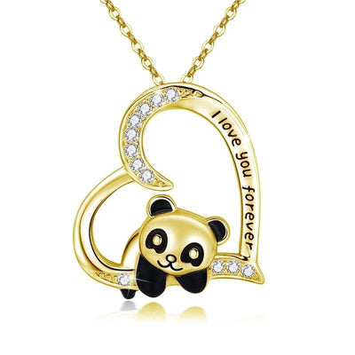 Pendentif Animaux <br> Panda Love - Animaux du Monde