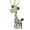 Porte-Clé Animaux <br> Girafe Brillant - Animaux du Monde