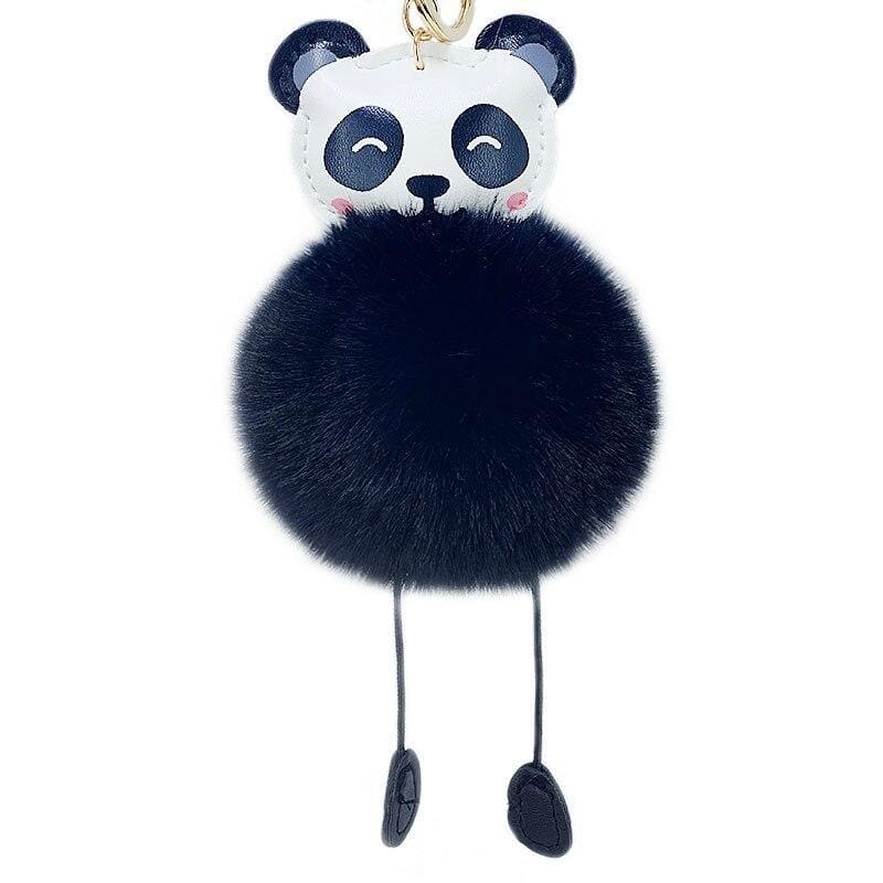 Porte-Clé Animaux <br> Panda Pompon - Animaux du Monde