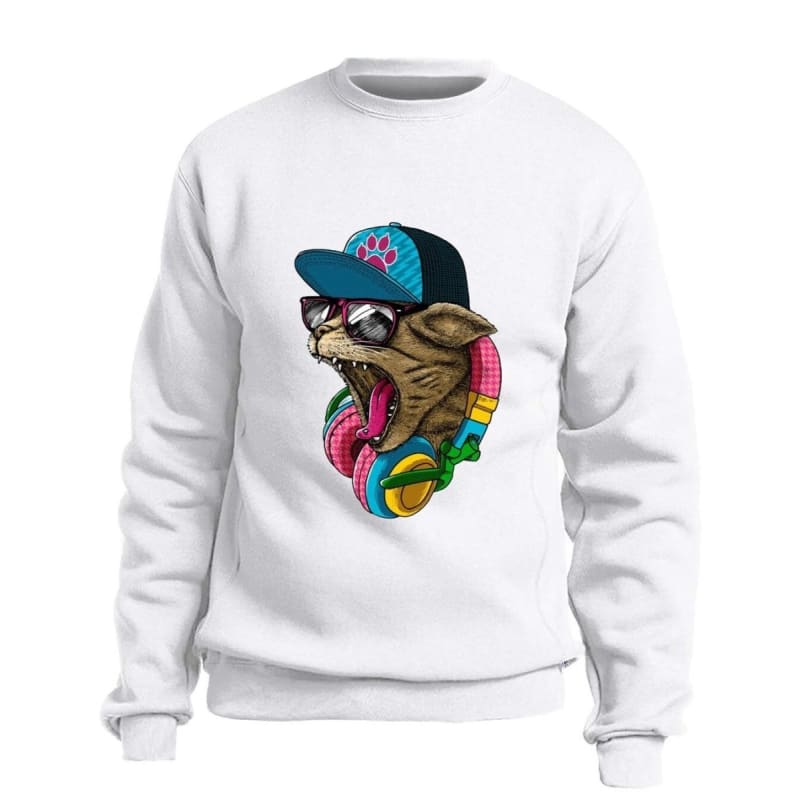 Pull Chat  Animaux du Monde