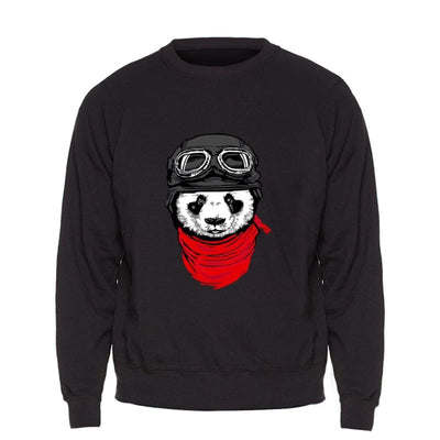 Pull Animaux <br> Panda Biker - Animaux du Monde