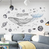 Stickers Muraux Animaux <br> Baleine Stellaire - Animaux du Monde