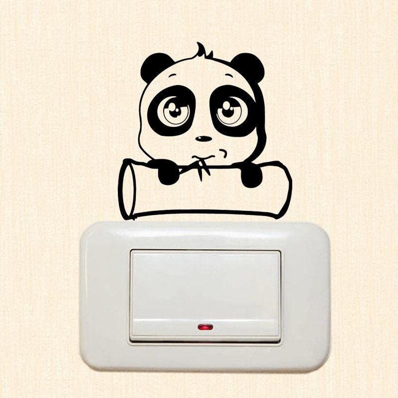 Sticker Mural Panda