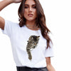T-Shirt Femme Chat 3D