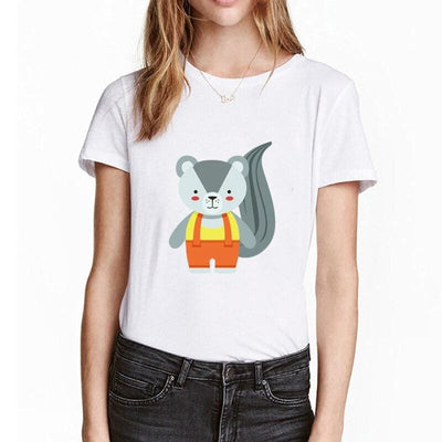 T-Shirt Fille Ours