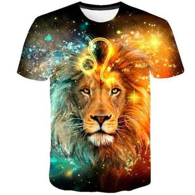 T-Shirt Lion Cosmique