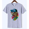 T-Shirt Animaux <br> Noir Chat Cool - Animaux du Monde