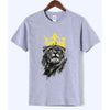 T-Shirt Animaux <br> Noir Lion - Animaux du Monde