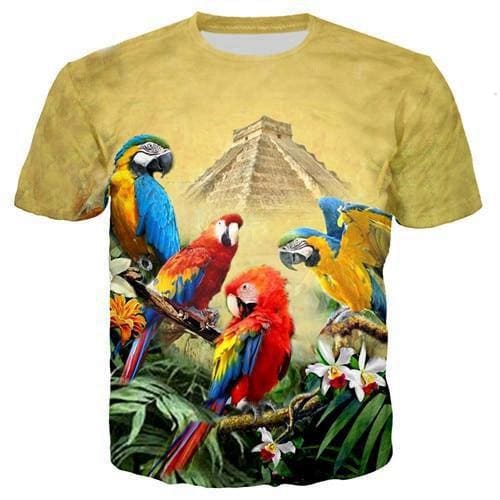 T-Shirt Perroquet Inca