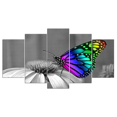 Tableau Animaux Papillon Coloré - Tableau Animaux