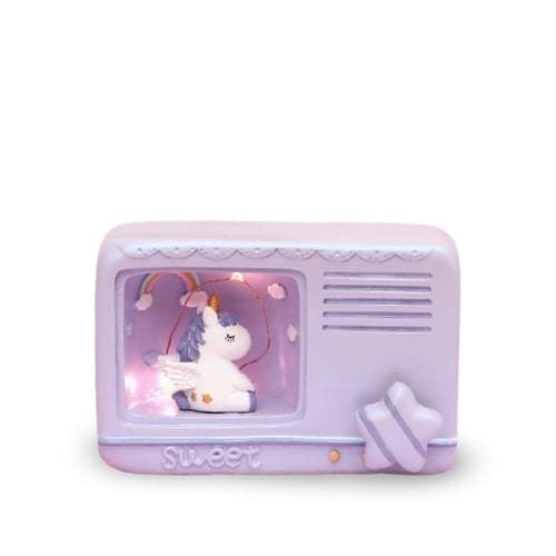 Veilleuse Licorne Radio Violette